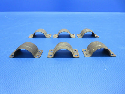 Cessna Exhaust Riser Clamp Half P/N 0750161-25 LOT OF 6 (0224-632)