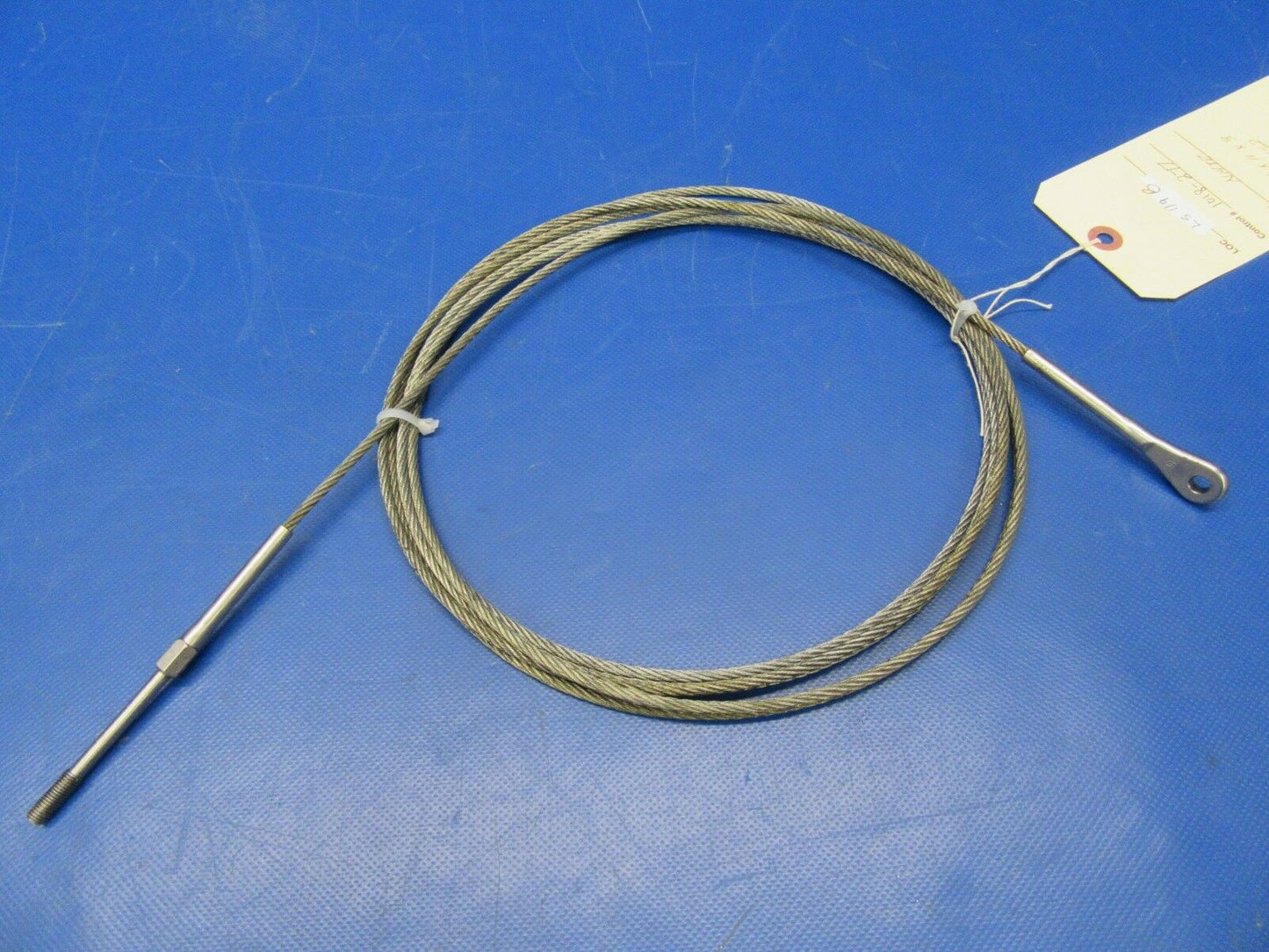 Beech Baron 95-B55 Cable Assy Rudder LH P/N NAS30534-1600 (1018-277)