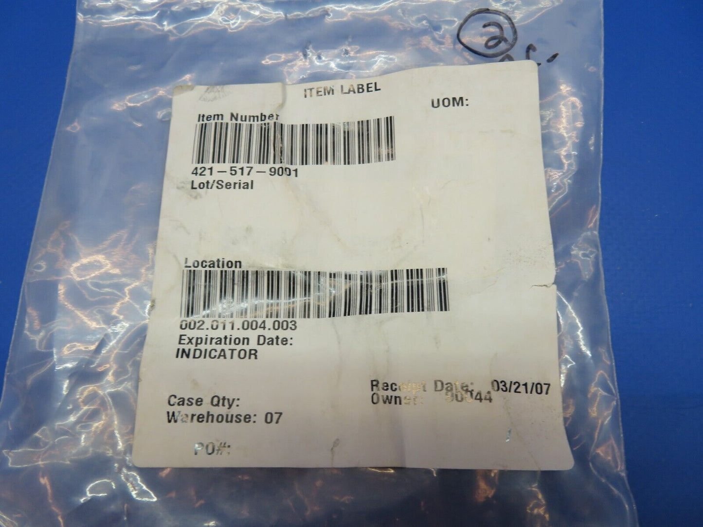 Eaton Tedeco Hex Sight Gauge Plug P/N 421-517-9001 LOT OF 2 NOS (1022-345)