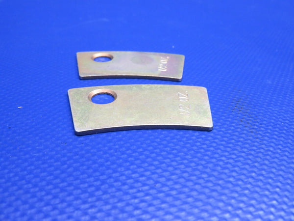 Meggitt Brake Balance Weight 1/2oz P/N 5002535 LOT OF 2 NOS (1120-322)