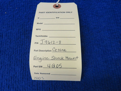 Cessna Engine Shock Mount P/N J9612-8 NOS w/ 8130 (0522-73)