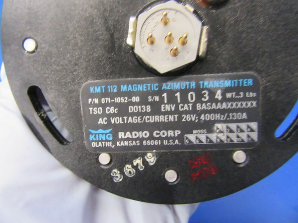 King KMT 112 Magnetic Azimuth Transmitter P/N 071-1052-00 (0818-02)