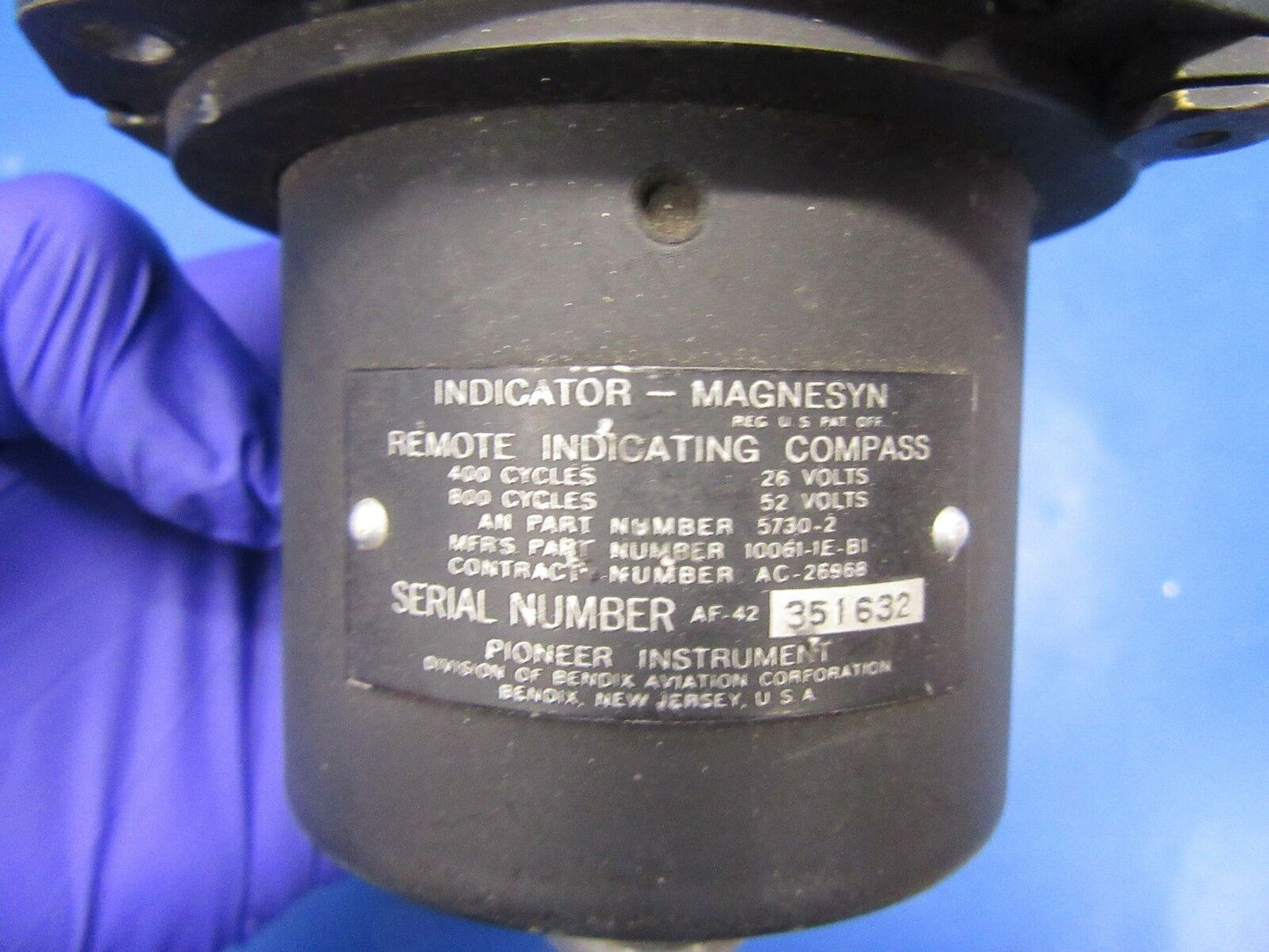 Cessna 210 E Pioneer Remote Indicating Compass P/N 5730-2 (0618-36)
