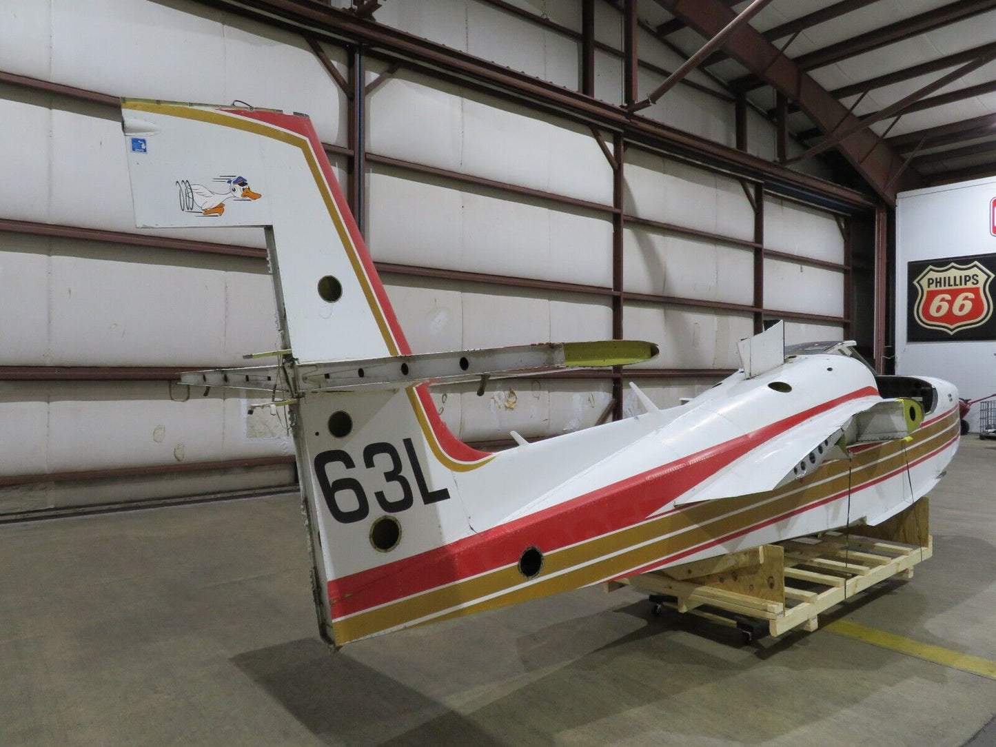 Damaged 1979 Lake LA-4-200 S/N 963 Fuselage For Parts (0822-107)