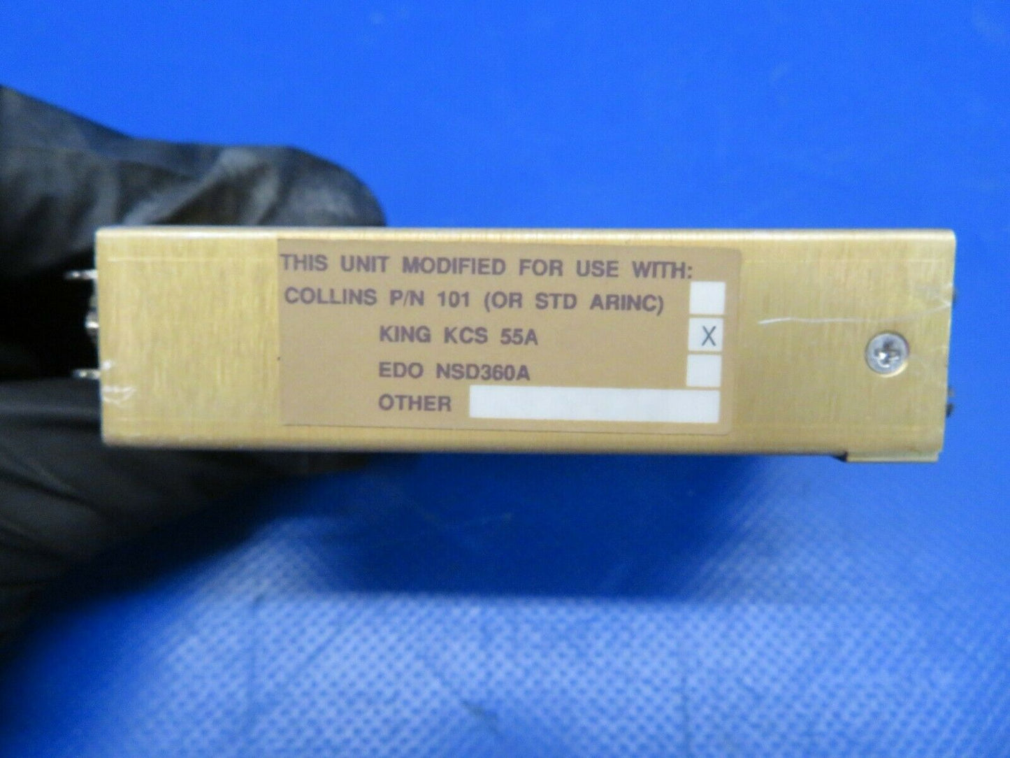 S-Tec GPSS HDG Converter 01278-2  Modified for King KCS 55A (0120-85)