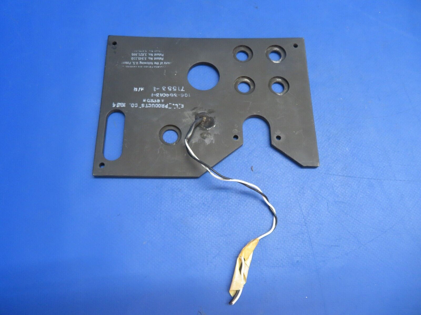 Beech Astron Electroluminescent Panel Assy RH P/N 71553-1 (0323-666)