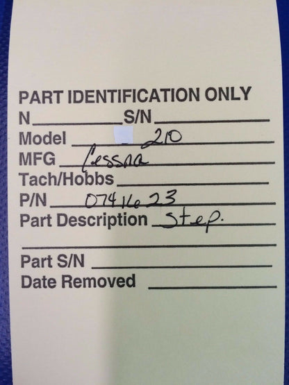 Cessna Cabin Step P/N 0741623 (1016-55)