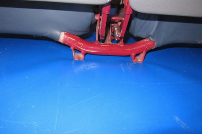 Cessna R182 Rear Seat Gray Leather w/ Red Stitching Reclines (0917-96)