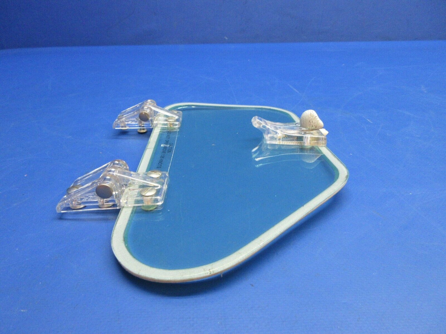 Beech 95-B55 Baron Storm Window Assy Green Tint P/N 35-410291-219 (0523-1166)