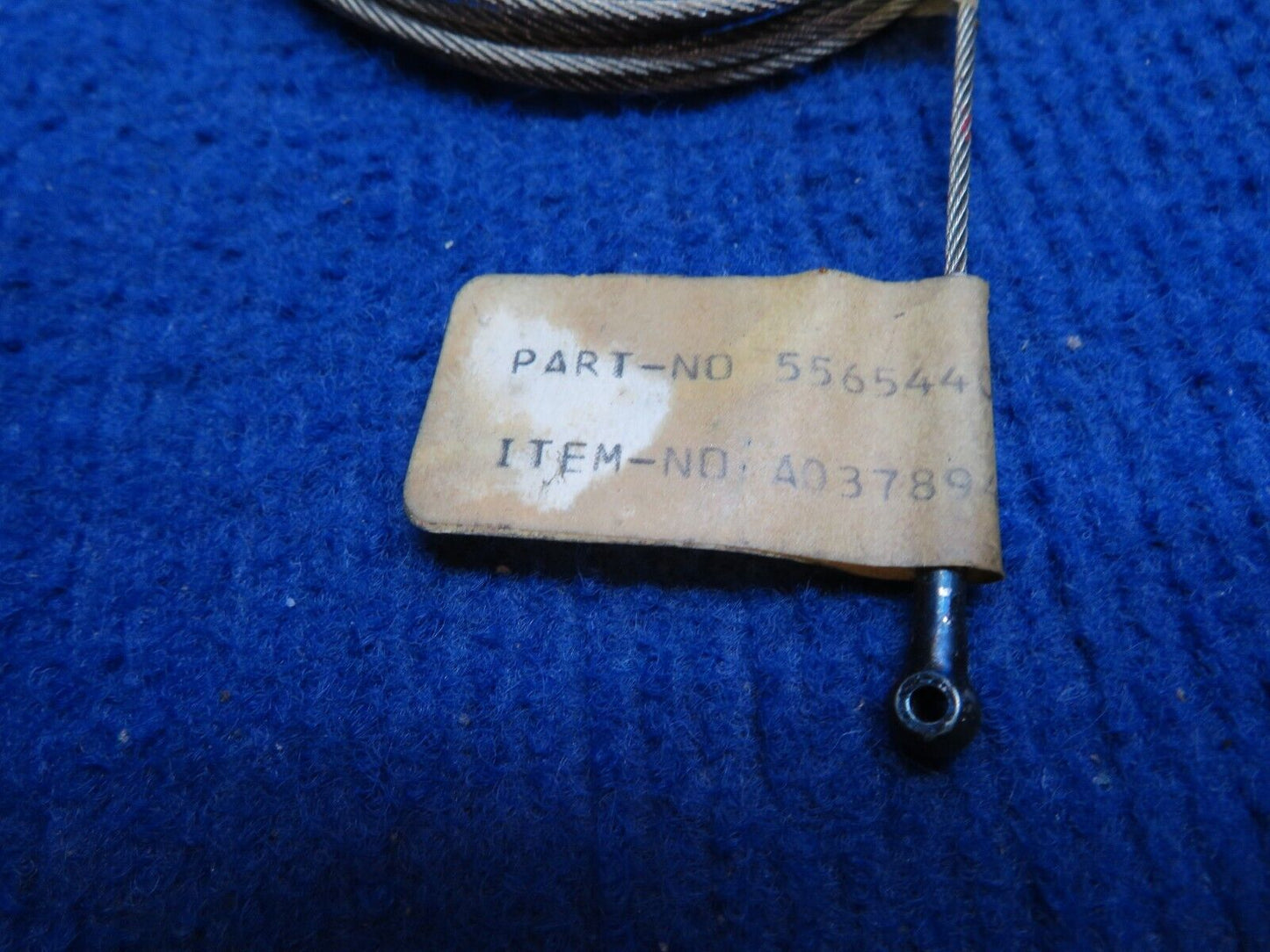 Cessna Citation Cable Assy P/N 5565440-47CR NOS (0922-544)