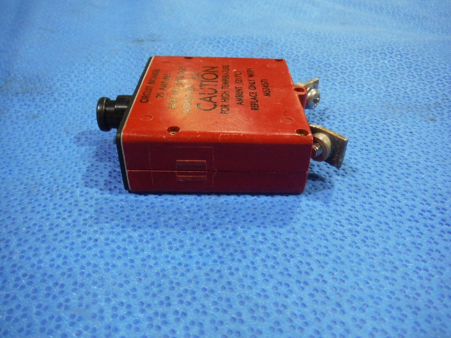 Klixon Circuit Breaker 25amp  NOS   P/N 6752-12-25  (1015-29)