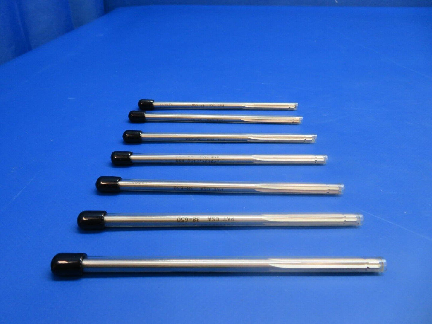 .2310 X .2150 HSS Piloted Threaded Reamer P/N 38-650 LOT OF 7 NOS (1022-519)