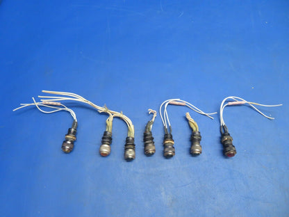 Piper Aerostar 602P Press to Test P/N MS25041-4 LOT OF 7 (0123-964)