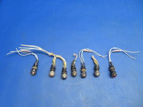 Piper Aerostar 602P Press to Test P/N MS25041-4 LOT OF 7 (0123-964)