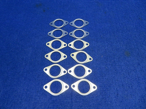 Continental Exhaust Flange Gasket Cirrus P/N 630365 LOT OF 12 NOS (0522-423)
