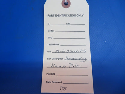 Bendix King Harness Plate P/N 10-620001-6 NOS (1222-868)