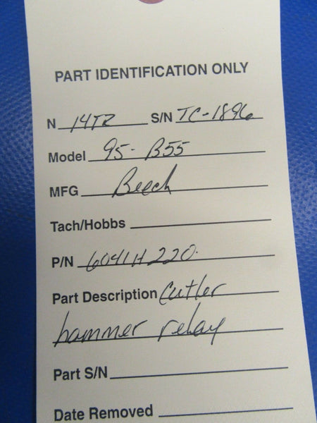 Cutler Hammer Relay P/N 6041H220 (1018-323)