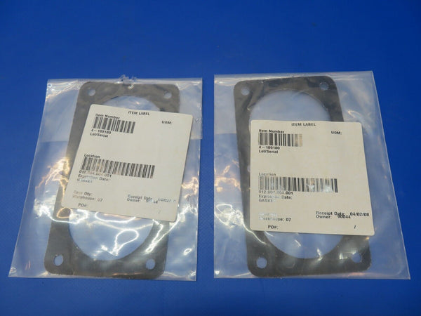 Beech Fiber Gasket P/N 4-189180 LOT OF 2 NOS (1022-349)