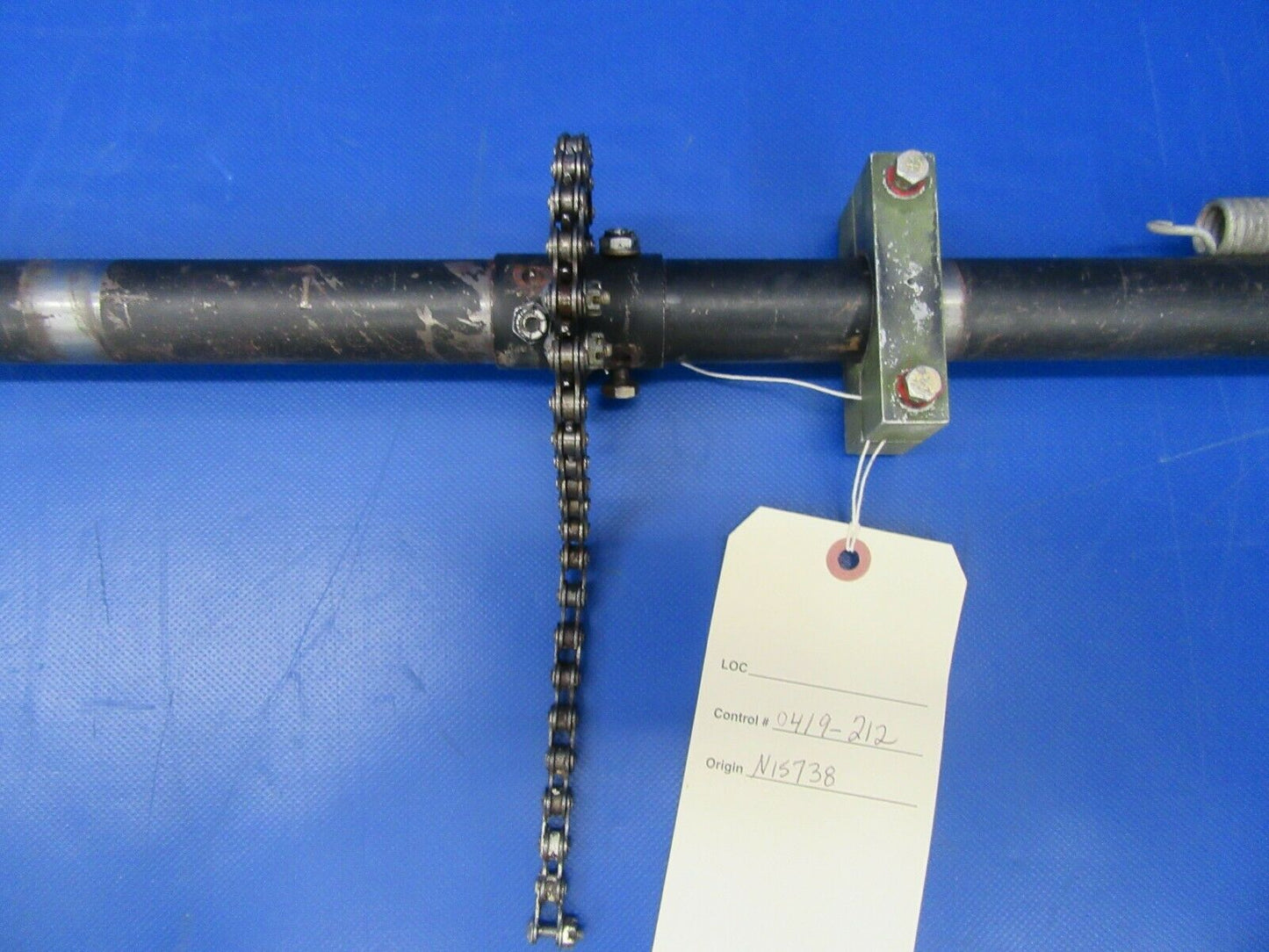 Piper Cherokee 140 Flap Torque Tube Assy 62705-000 (0419-212)