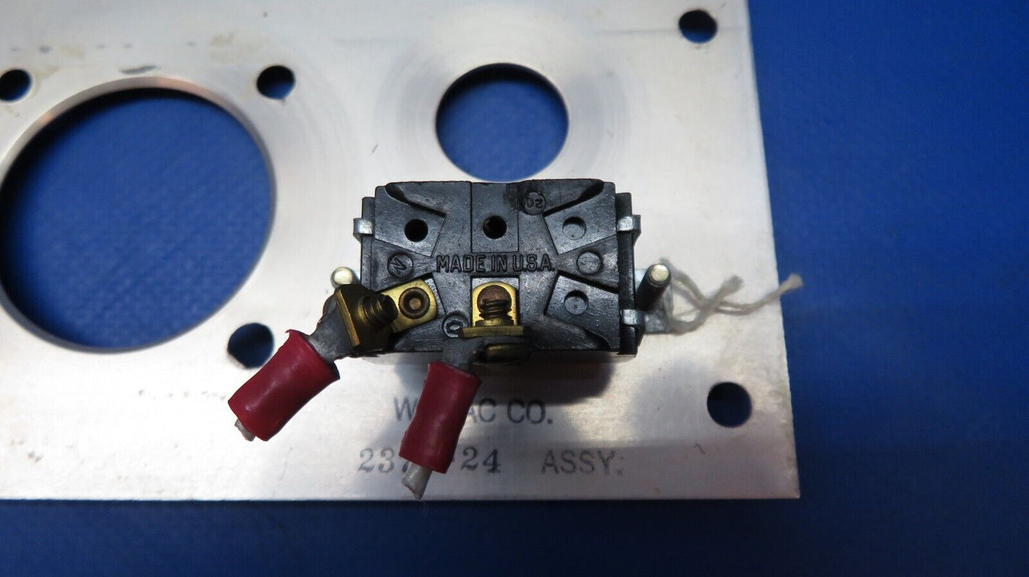 Cessna 401 Wemac Overhead Panel P/N 2375-24 (0523-222)