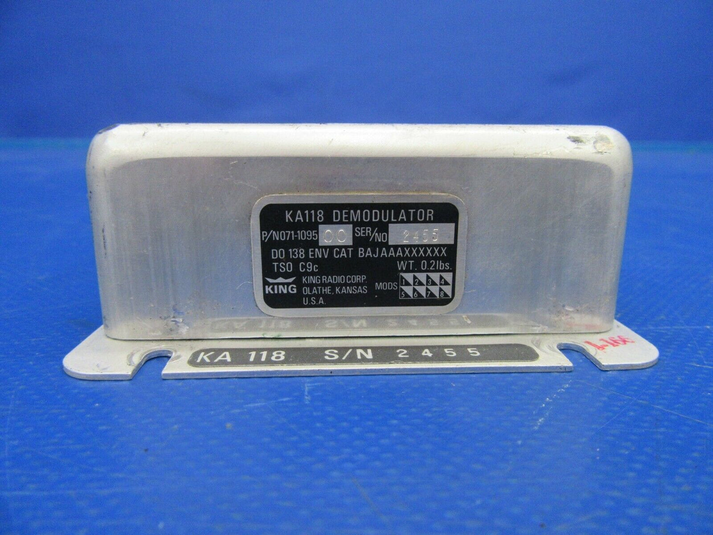 King KA118 Demodulator P/N 071-109500 (0219-306)