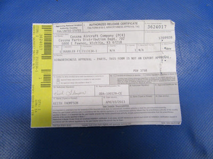 Cessna P210 Doubler Aft Firewall LH P/N 2113134-1 NOS (0119-215)