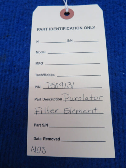 Purolator Filter Element P/N 7509131 NOS (0622-499)