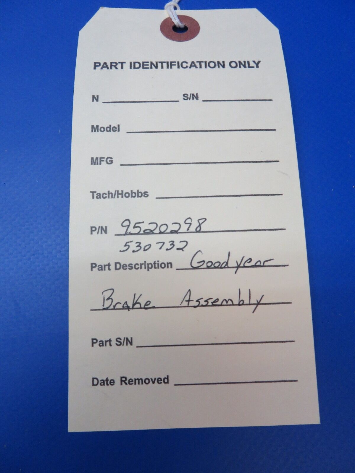 Goodyear Brake Assy P/N 9520298 (1022-356)