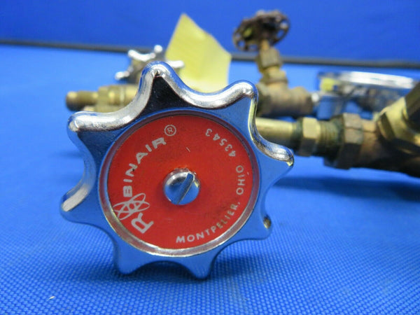 US Gauge 60 PSI Test Gauge w/ Robinair Fittings (0820-564)