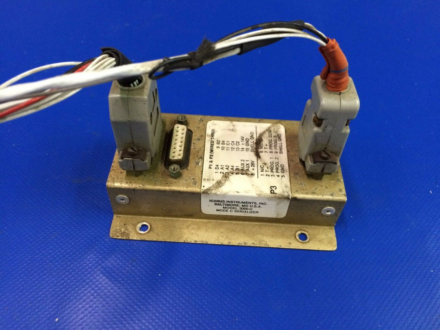 Icarus Instruments Model 3000-U Mode C Serializer (1016-88)