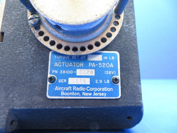 Cessna 310 / 310Q ARC Actuator PA-520A 28v P/N 38100-0128 (0823-709)