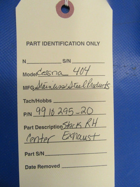 Cessna 310 320 401 402 Exhaust Riser Center RH 9910295-20 & 9910295-36 (1218-249
