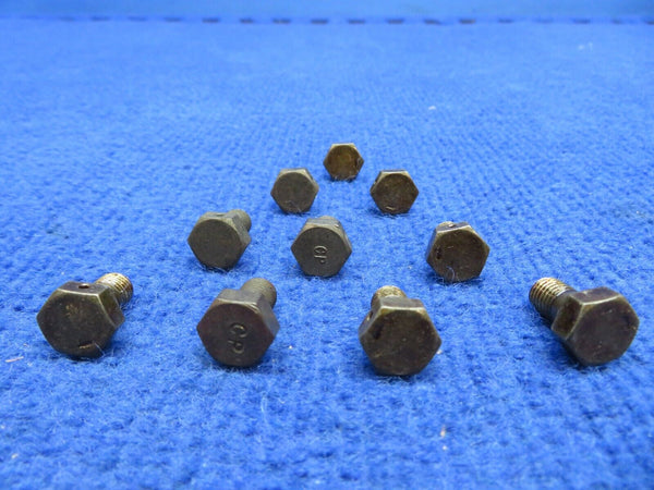 Continental Screw 5/16-24 P/N 654588 LOT OF 10 NOS (0722-743)