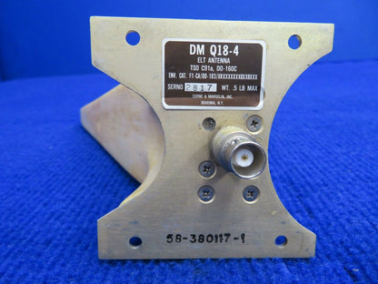 Beech 58 Baron Dorne & Margolin ELT Antenna DM Q18-4 PN 58-380117-1 (0322-738)