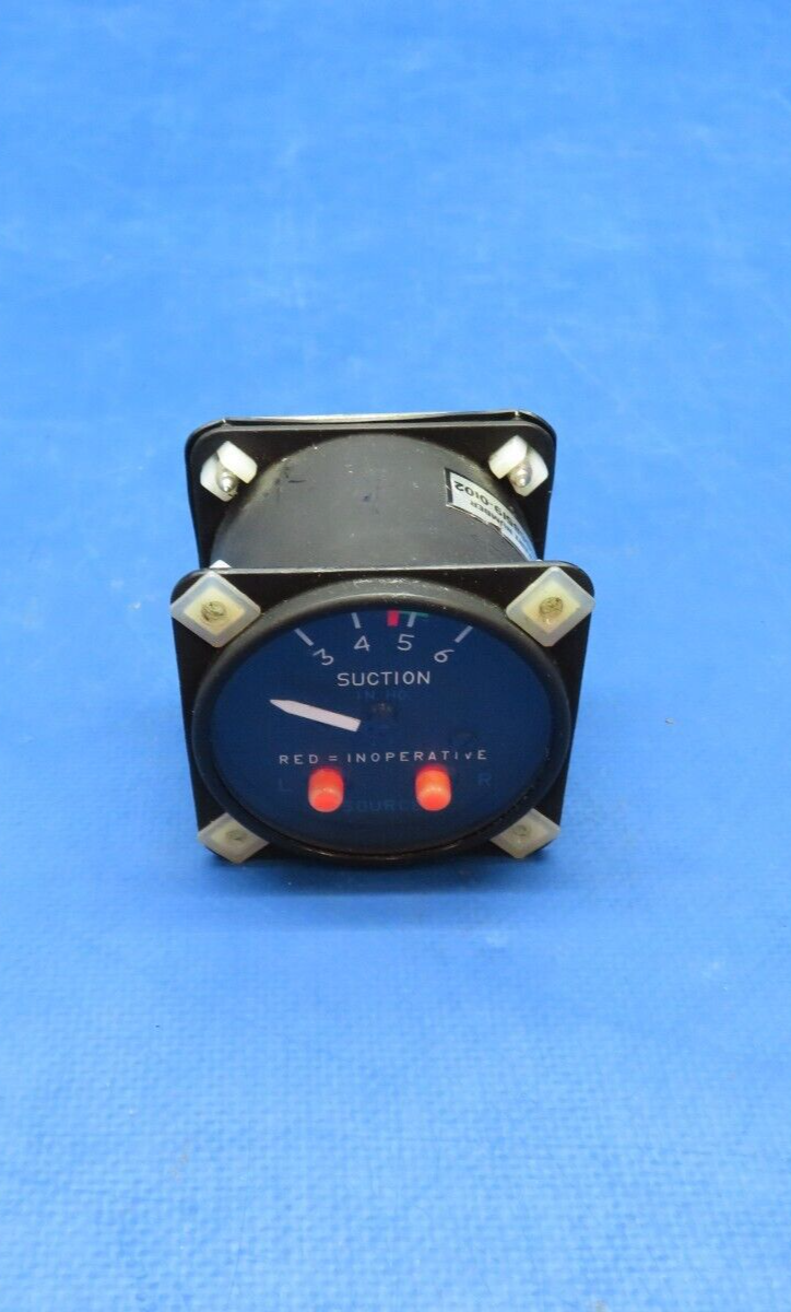 Parker Airborne Suction Gauge P/N 1G2-9 (1223-1003)