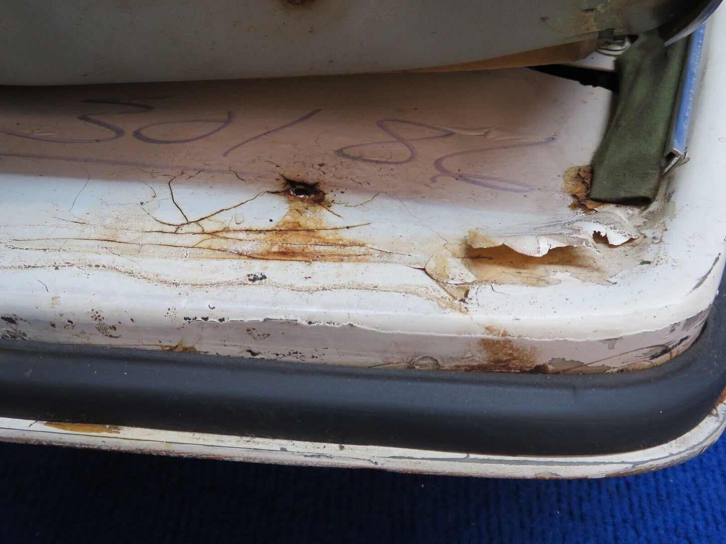 Bellanca 17-30 Viking Cabin Door Assy P/N 196568 NO KEY, Tinted Grey (0822-23)