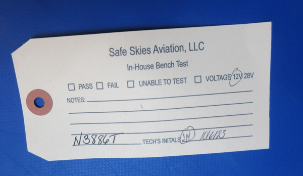 Cessna 310 / 310I Horn Assy Safe Flight 24V P/N 02052-2 Tested (1023-832)