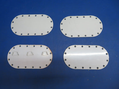 Piper Aerostar 602P RH Wing Inspection Panels P/N 230023-06 LOT (0123-948)
