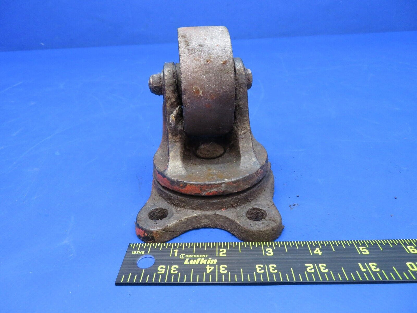 Vintage 3" Cast Iron Swivel Castors LOT OF 8 (0123-644)