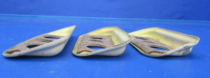 Beech 18 Cabin Light Switch Bezels Aluminum LOT OF 3 (1018-20)