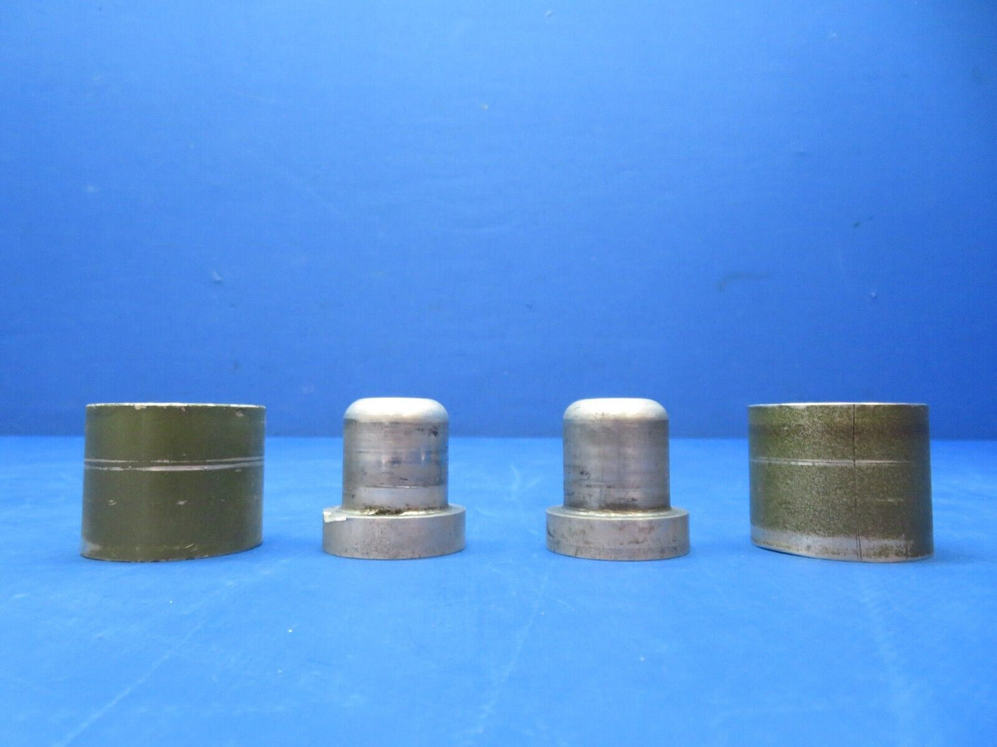 Cessna 172 Nose Wheel Axle Spacer & Ferrules PN 0543001 LOT OF 4 (1123-211)