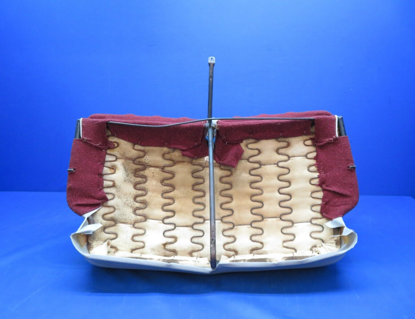 Early Cessna 172 Rear Bench Seat Assy w/ Seat belts P/N 0500103-74 (0823-459)