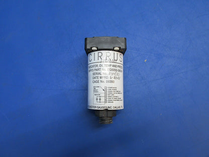 Cirrus SR-22 Rochester Oil Temp & Pressure Ind P/N 12619-001 WARRANTY (0923-929)