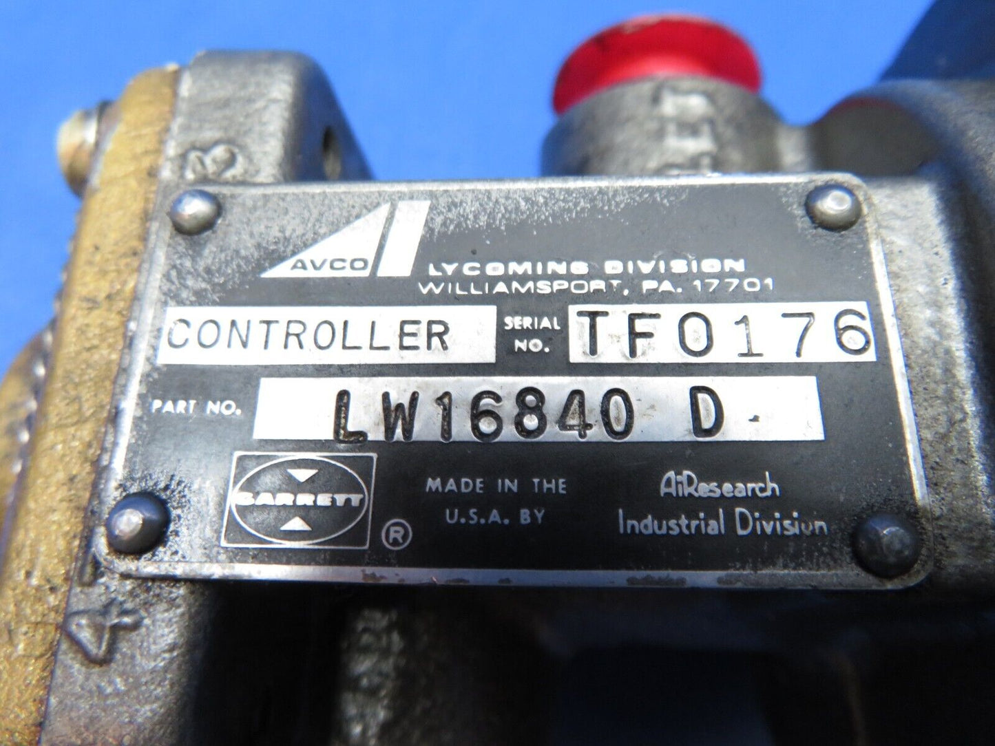 Garrett Controller P/N LW-16840 CORE (1123-281)