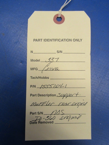 Cessna 337 Continental Engine IO-360 Muffler Support 1555004-1 NOS (1218-161)