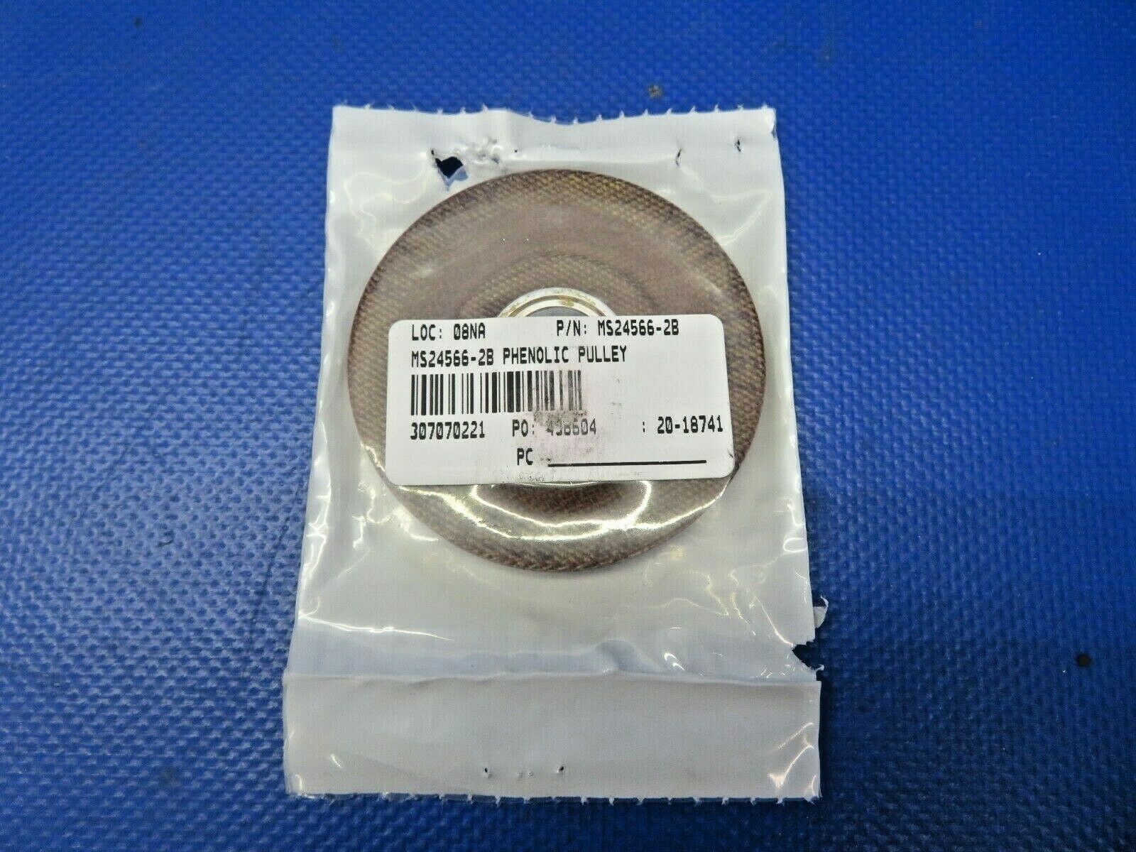 Aircraft Phenolic Pulley Control Anti-Friction Bearing MS24566-2B NOS (0721-774)