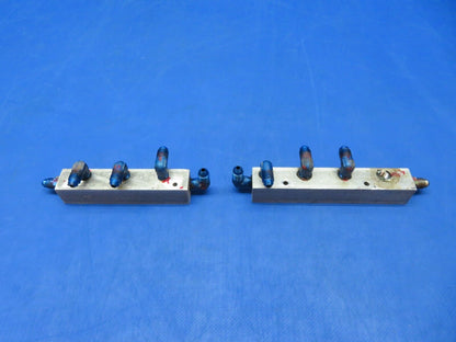 Piper PA-28R-180 Hydraulic Manifold LH & RH P/N 67521-00 (1123-420)