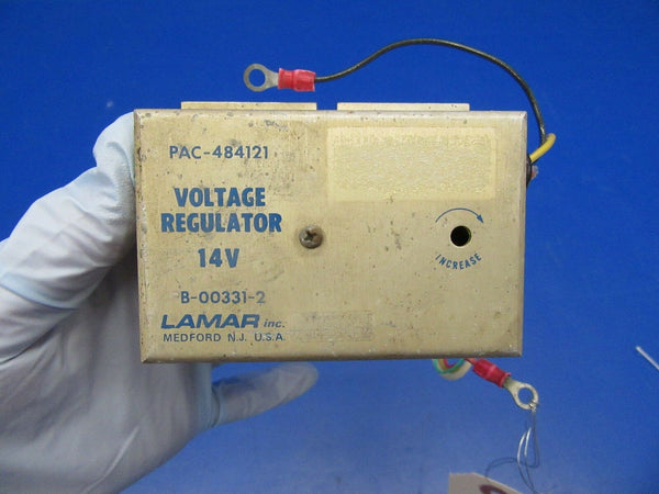 Lamar Voltage Regulator 14V P/N B-00331-2 w/ 8130 (0618-166)