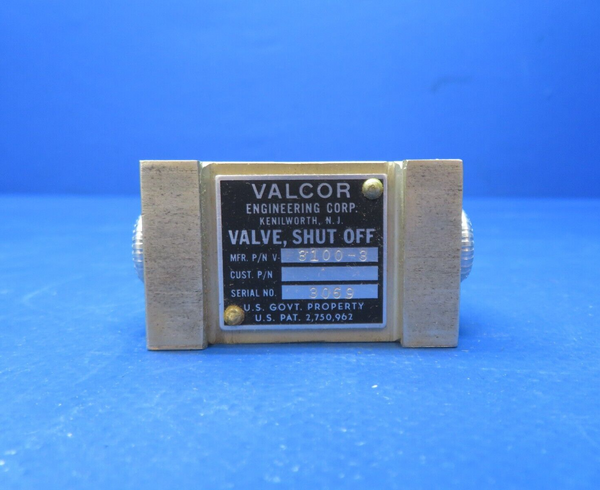 Beech Valcor Valve Solenoid P/N 50-389096-3 NOS (0623-322)