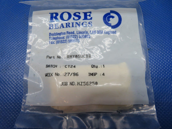 Rose Bearing Bearing Rod End P/N RMY05UCBB NOS (0224-262)